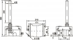 ROS-2D兩級跑偏開關Romsey兩級跑偏開關生產 ROS-2D兩級跑偏開關Romsey兩級跑偏開關生產